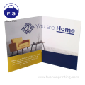 Printing Logo Gold Foil Paper Presentation Folder